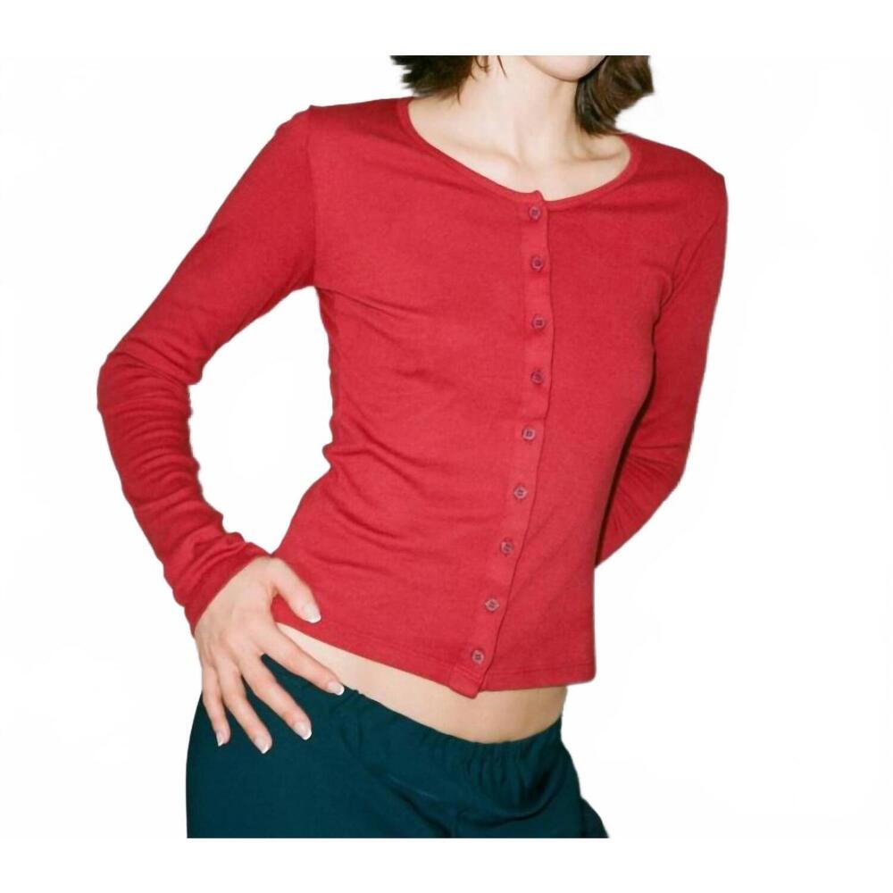 NEW GIL RODRIGUEZ sophie cardigan in dahlia